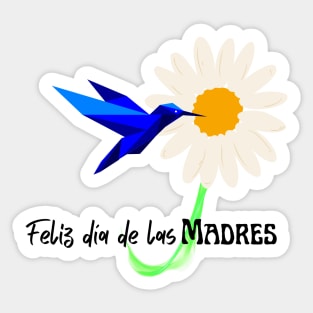 Feliz día madres, colibrí Sticker